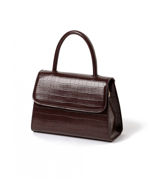 Heather(ヘザー)の「カタオシハンドバッグ 876808(ハンドバッグ・レディース・ブラック/ブラウン/ベージュ系その他・ONESIZE)」の4枚目の写真