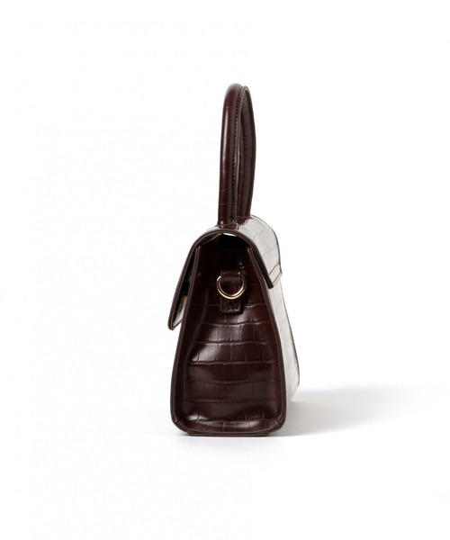 Heather(ヘザー)の「カタオシハンドバッグ 876808(ハンドバッグ・レディース・ブラック/ブラウン/ベージュ系その他・ONESIZE)」の6枚目の写真