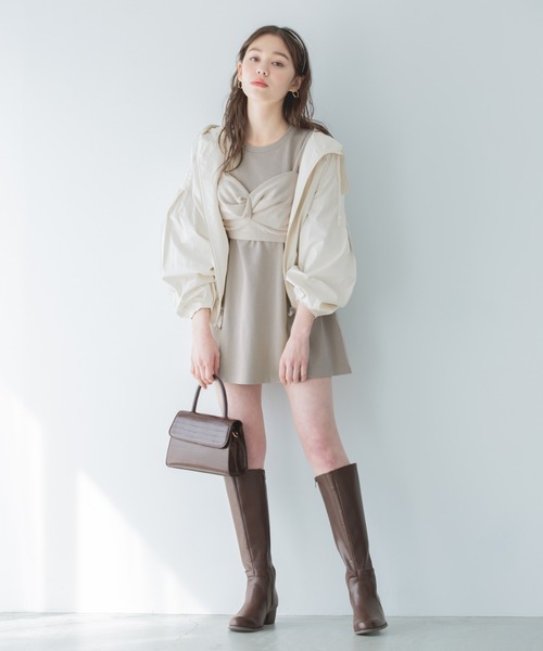 Heather(ヘザー)の「カタオシハンドバッグ 876808(ハンドバッグ・レディース・ブラック/ブラウン/ベージュ系その他・ONESIZE)」の15枚目の写真