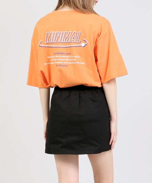 DING（ディング）の「DING/ORIGIN Tシャツ（Tシャツ/カットソー・レディース・ブラック/オレンジ/ブルー・FREE）」の3枚目の写真