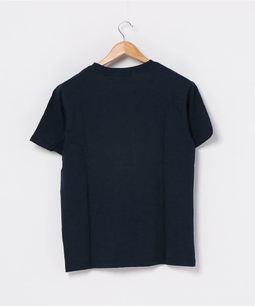JEANS MATE(ジーンズメイト)の「和柄プリントスラブTシャツ バックプリント(Tシャツ/カットソー・メンズ・ブルー系その他/その他4/その他1/ホワイト/その他2/ネイビー/ブラック/ブラック系その他/ホワイト系その他/その他3・LARGE/MEDIUM/X-LARGE)」の13枚目の写真