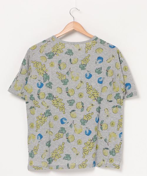 BARNDOOR(バーンドア)の「【BARNDOOR】Tシャツ(Tシャツ/カットソー・レディース・ホワイト/ミックスグレー/ホワイト系その他・MEDIUM)」の4枚目の写真