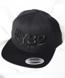 SY32 by SWEET YEARS（エスワイサーティトゥバイスィートイヤーズ）の「【73】【it】【SY32 by SWEET YEARS】3D LOGO SNAPBACK CAP（キャップ）」