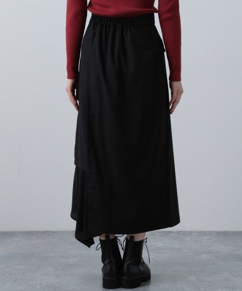 PAGEBOY（ページボーイ）の「スソキリカエナロースカート（スカート・レディース・ブラック/グレイッシュベージュ/ライラック・FREE）」の14枚目の写真