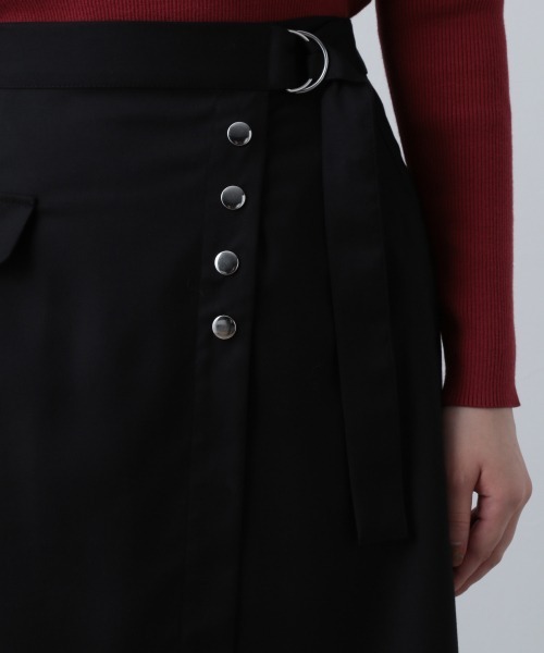 PAGEBOY（ページボーイ）の「スソキリカエナロースカート（スカート・レディース・ブラック/グレイッシュベージュ/ライラック・FREE）」の17枚目の写真