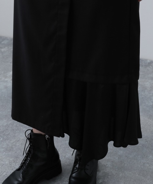 PAGEBOY（ページボーイ）の「スソキリカエナロースカート（スカート・レディース・ブラック/グレイッシュベージュ/ライラック・FREE）」の20枚目の写真