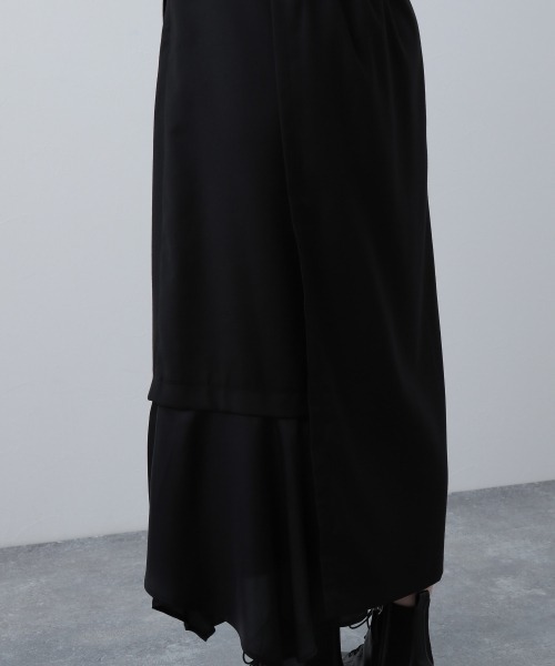 PAGEBOY（ページボーイ）の「スソキリカエナロースカート（スカート・レディース・ブラック/グレイッシュベージュ/ライラック・FREE）」の21枚目の写真