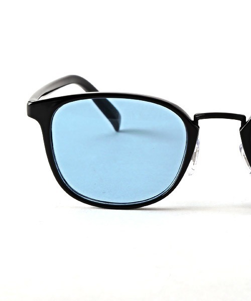 LUXSTYLE(ラグスタイル)の「スクエアサングラス(サングラス・メンズ・ライトブルー/ライトブラウン/クリアブラック/スモーク/ブラック×グレー・FREE)」の12枚目の写真