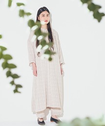 [F]シフォンドット大人ワンピ