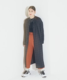 [F]シフォンドット大人ワンピ