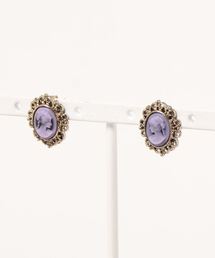 AMINA COLLECTION（アミナコレクション）の「【欧州航路】カメオ風ピアス（ピアス（両耳用））」
