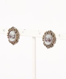 AMINA COLLECTION（アミナコレクション）の「【欧州航路】カメオ風ピアス（ピアス（両耳用））」