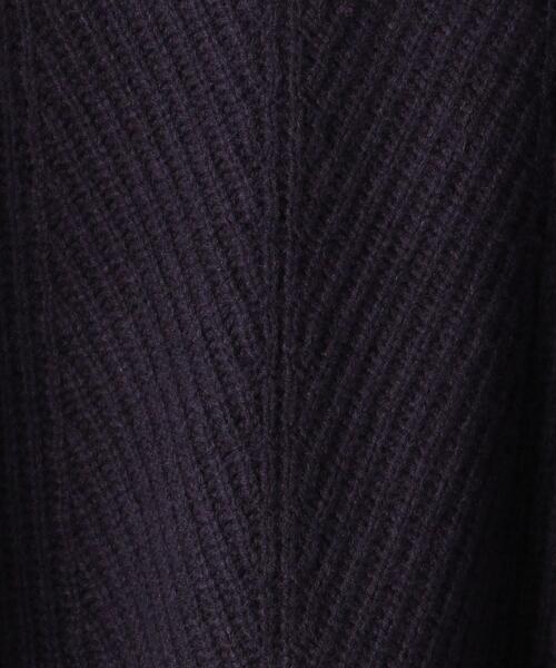 green label relaxing（グリーンレーベルリラクシング）の「SC タスマニア ウール アラン クルーネック ニット（ニット/セーター・メンズ・ダークグリーン/ベージュ/モカ/オレンジ/パープル/オフホワイト・XL/L/M/S）」の18枚目の写真