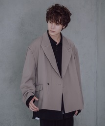 KUUUPY | 2way Double Tailored JKT - 2way ダブルテーラードジャケット(テーラードジャケット)