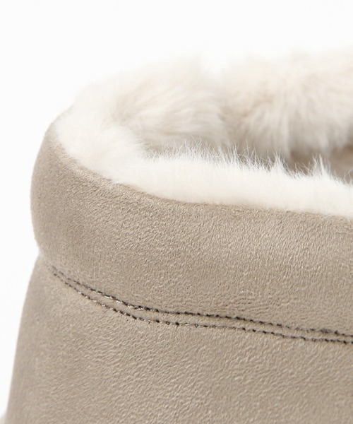 GLOBAL WORK(グローバルワーク)の「撥水保温中敷きブーツ/918339(ブーツ・レディース・ブラック/グレー/ライトグレー/ブラウン/グレー×ホワイト/ブラック×ブラック/ブラック×ベージュ/ダークブラウン・SMALL/MEDIUM/LARGE/X-LARGE)」の16枚目の写真