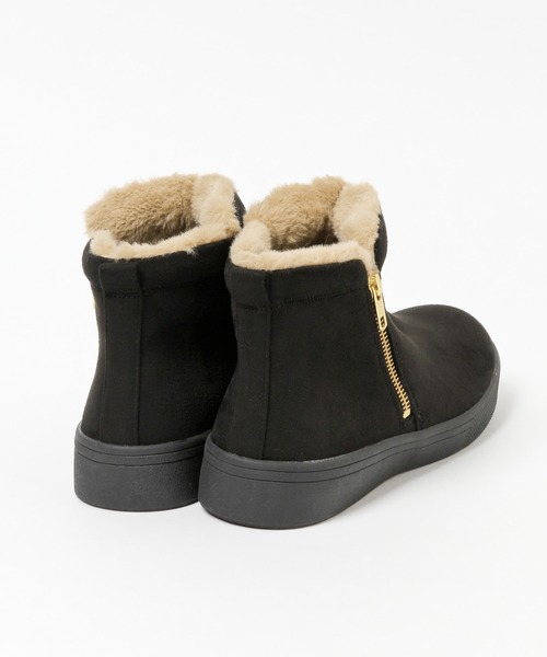 GLOBAL WORK(グローバルワーク)の「撥水保温中敷きブーツ/918339(ブーツ・レディース・ブラック/グレー/ライトグレー/ブラウン/グレー×ホワイト/ブラック×ブラック/ブラック×ベージュ/ダークブラウン・SMALL/MEDIUM/LARGE/X-LARGE)」の22枚目の写真