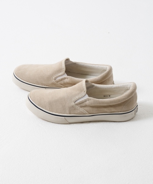 coen（コーエン）の「コーデュロイスリッポン（スニーカー・レディース・ネイビー/モカ/ナチュラル・LARGE/MEDIUM/SMALL）」の6枚目の写真