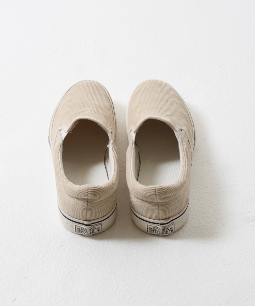 coen（コーエン）の「コーデュロイスリッポン（スニーカー・レディース・ネイビー/モカ/ナチュラル・LARGE/MEDIUM/SMALL）」の7枚目の写真