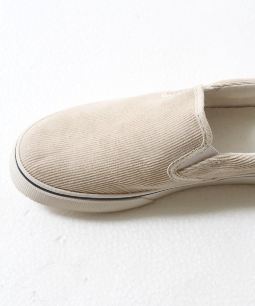 coen（コーエン）の「コーデュロイスリッポン（スニーカー・レディース・ネイビー/モカ/ナチュラル・LARGE/MEDIUM/SMALL）」の8枚目の写真