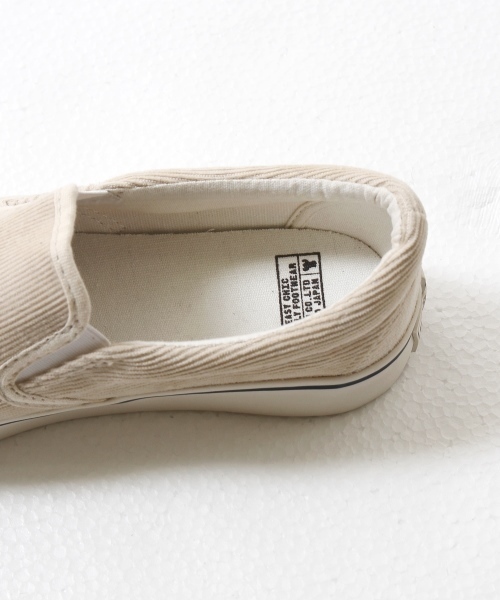 coen（コーエン）の「コーデュロイスリッポン（スニーカー・レディース・ネイビー/モカ/ナチュラル・LARGE/MEDIUM/SMALL）」の9枚目の写真