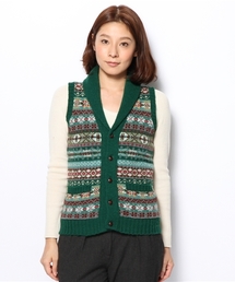 JAMIESON'S ジャミーソンズ ニットベスト スコットランド製 送料無料 JAMIESON'S【ジャミーソンズ】VEST