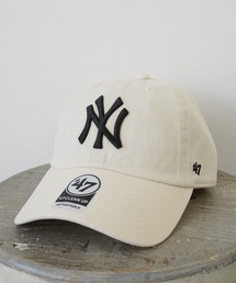 '47 | 【 47Brand / フォーティーセブンブランド 】 '47 CLEAN UP MLB ビッグロゴ刺繍 アジャスタブル キャップ(キャップ)