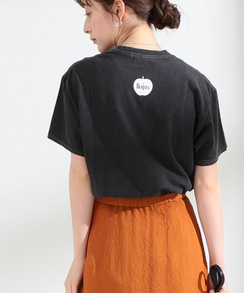 Ray BEAMS（レイビームス）の「GOOD ROCK SPEED / Beatles GET BACK Tシャツ（Tシャツ/カットソー・レディース・ブラック・ONE SIZE）」の4枚目の写真