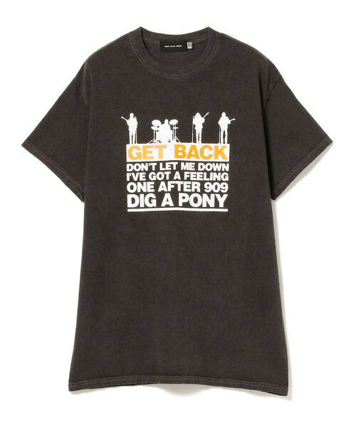 Ray BEAMS（レイビームス）の「GOOD ROCK SPEED / Beatles GET BACK Tシャツ（Tシャツ/カットソー・レディース・ブラック・ONE SIZE）」の7枚目の写真