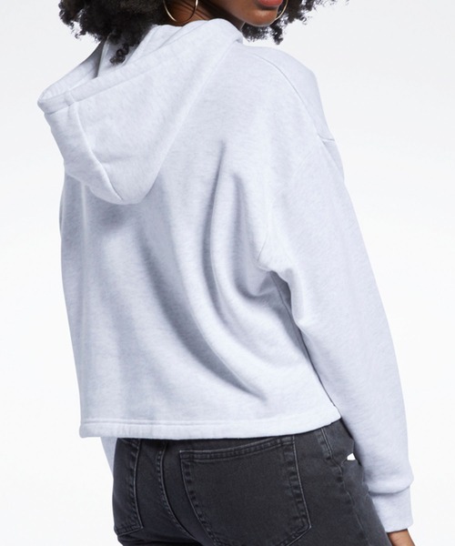Reebok（リーボック）の「CL VALENTINES DAY HOODIE（パーカー・レディース・ホワイト/ブラック・SMALL/MEDIUM/LARGE/X-LARGE）」の4枚目の写真
