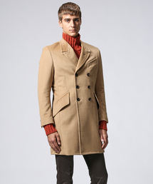 ポールスミス　ダブルブレストコート Paul Smith - Paul Smith チェック ウール ダブルブレスト