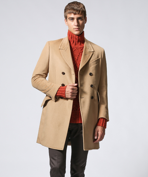 Paul Smith ポールスミス ウール　ダブル　コート　メンズ　XL 羊毛 Paul Smith - ポール・スミス Paul Smith コート チェスター