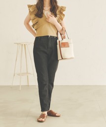 スリムテーパードデニム／【WEB/EC限定商品】