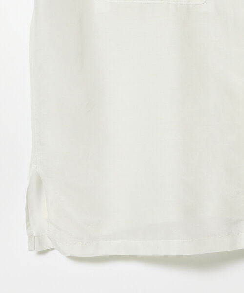 Ray BEAMS(レイビームス)の「Ray BEAMS / コットン シルク シアー オープンカラー シャツ(シャツ/ブラウス・レディース・オフホワイト/ミント/ラベンダー・ONE SIZE)」の10枚目の写真