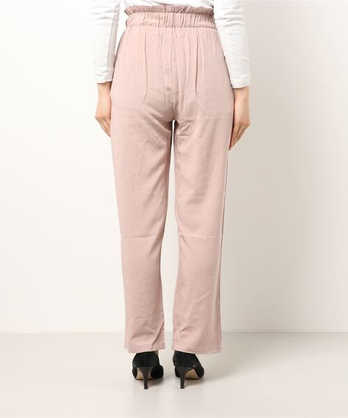 reca(レカ)の「ウエストフリルテーパードパンツ(その他パンツ・レディース・ピンク/ブラック/ブルー系その他・FREE)」の5枚目の写真