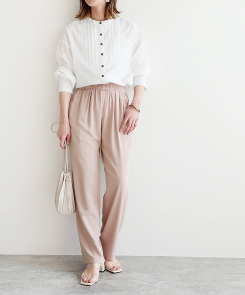 reca(レカ)の「ウエストフリルテーパードパンツ(その他パンツ・レディース・ピンク/ブラック/ブルー系その他・FREE)」の13枚目の写真