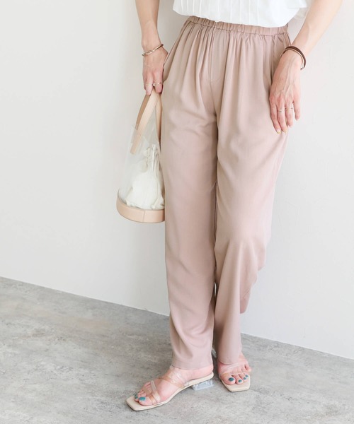 reca(レカ)の「ウエストフリルテーパードパンツ(その他パンツ・レディース・ピンク/ブラック/ブルー系その他・FREE)」の22枚目の写真