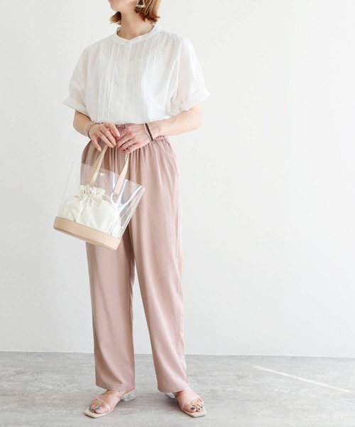 reca(レカ)の「ウエストフリルテーパードパンツ(その他パンツ・レディース・ピンク/ブラック/ブルー系その他・FREE)」の21枚目の写真