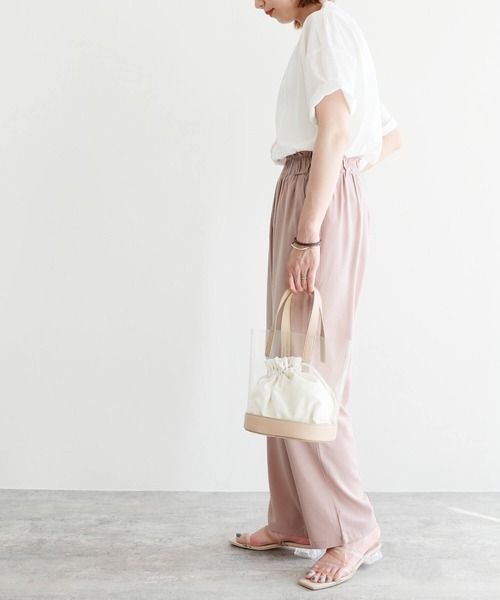 reca(レカ)の「ウエストフリルテーパードパンツ(その他パンツ・レディース・ピンク/ブラック/ブルー系その他・FREE)」の20枚目の写真