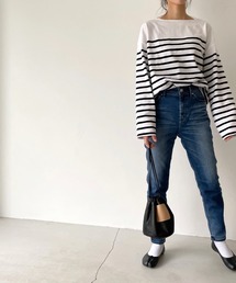 CANAL JEAN | RED CHOP WORKS(レッドチョップワークス) ボーダーロングTシャツ(Tシャツ/カットソー)