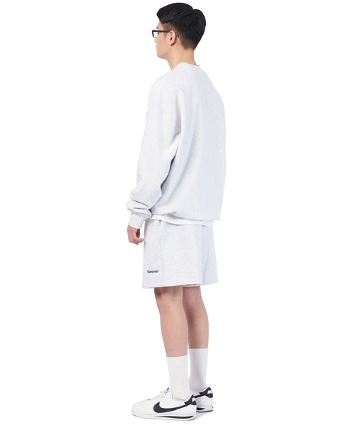 NOMANUAL(NOMANUAL)の「【NOMANUAL】G.L SWEAT SHORTS / ノーマニュアル G.L ロゴ スウェット ショートパンツ セットアップ(スウェットパンツ・メンズ・ブラック/ホワイト・MEDIUM/LARGE/SMALL)」の10枚目の写真