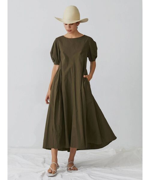 ワンピースパフスリーブタックワンピース ワンピース Ungrid アングリッド のファッション