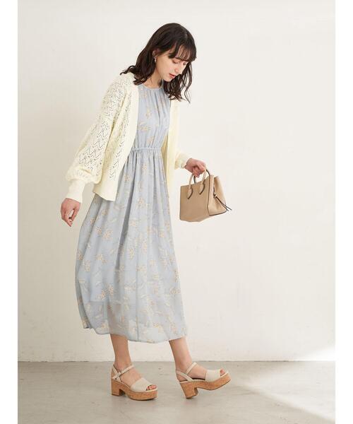 earth music&ecology（アースミュージックアンドエコロジー）の「ORiental Traffic コルクウェッジサンダル ＊（サンダル・レディース・ブラック/アイボリー・SMALL/MEDIUM/LARGE）」の13枚目の写真