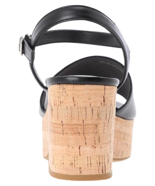 earth music&ecology（アースミュージックアンドエコロジー）の「ORiental Traffic コルクウェッジサンダル ＊（サンダル・レディース・ブラック/アイボリー・SMALL/MEDIUM/LARGE）」の21枚目の写真