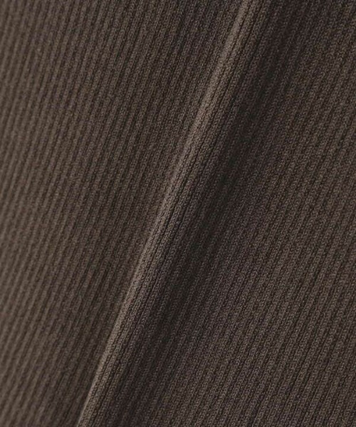 N.（N. Natural Beauty Basic）（エヌエヌナチュラルビューティーベーシック）の「タックスリーブコンパクトニット（ニット/セーター・レディース・ホワイト/ブラウン/レッド・MEDIUM）」の19枚目の写真