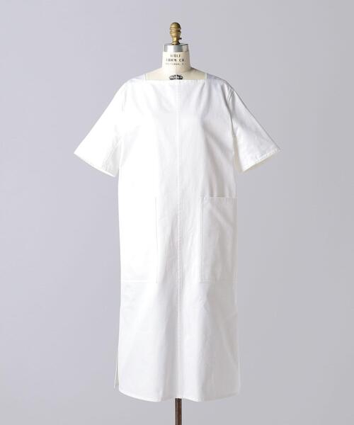 BLAMINK ブラミンク シルク シアー ワンピース ホワイト 36 【公式通販】