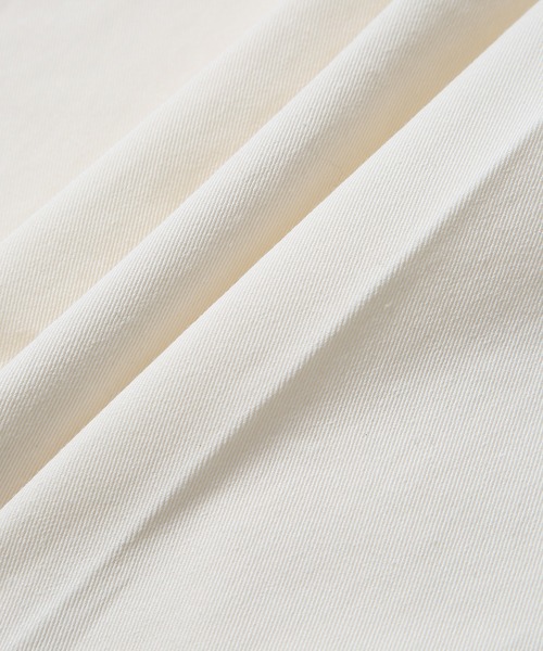 ADAM ET ROPE'（アダムエロペ）の「ライトオンス デニムスラックス/UNISEX（スラックス・メンズ・ホワイト/ネイビー系・S/M/L/XL）」の14枚目の写真