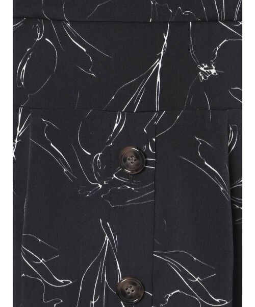 LAGUNAMOON（ラグナムーン）の「シアースリーブフラワーワンピース（ワンピース・レディース・アイボリー/ブラック/ターコイズブルー・SMALL/MEDIUM）」の4枚目の写真