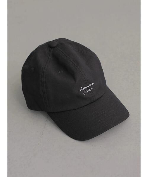 AMERICAN HOLIC(アメリカンホリック)の「刺繍キャップ *●(キャップ・レディース・ブラック・FREE)」の2枚目の写真
