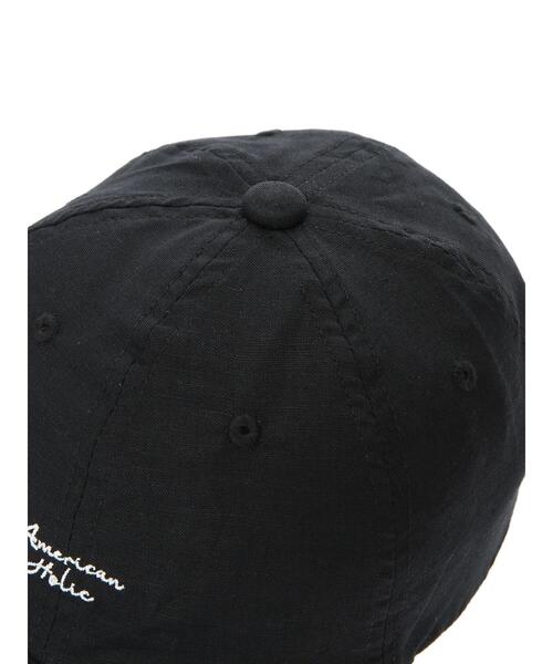 AMERICAN HOLIC(アメリカンホリック)の「刺繍キャップ *●(キャップ・レディース・ブラック・FREE)」の7枚目の写真