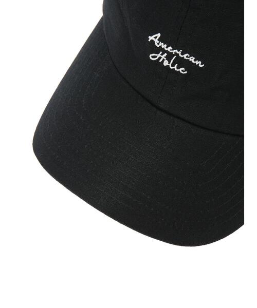AMERICAN HOLIC(アメリカンホリック)の「刺繍キャップ *●(キャップ・レディース・ブラック・FREE)」の9枚目の写真